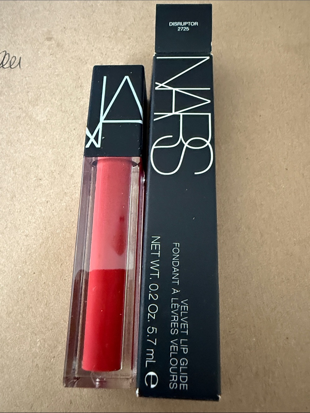 NARS Disruptor Velvet Lip Glide — Bold Red